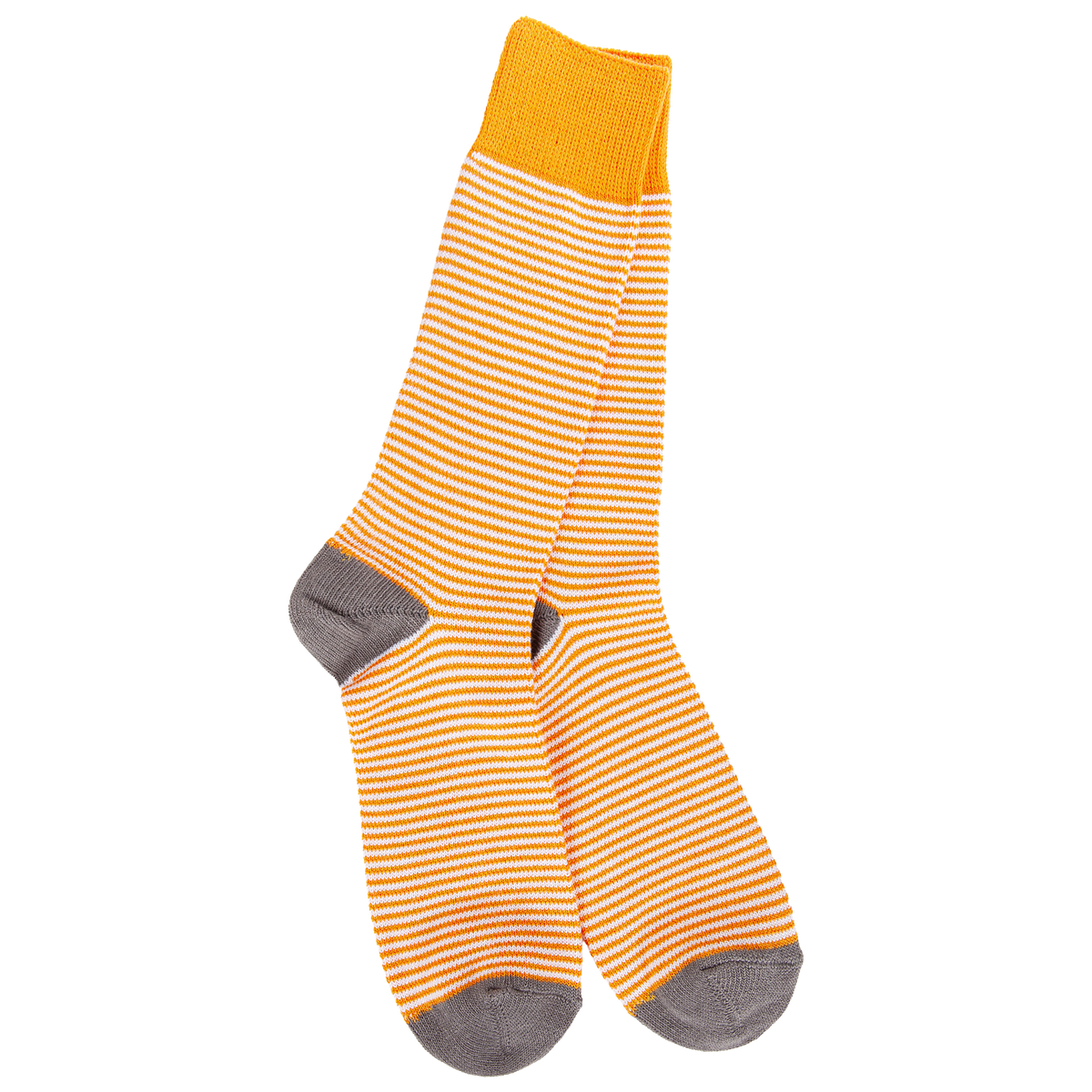 1902 Metro Stripe Crew Orange Multi Stripe