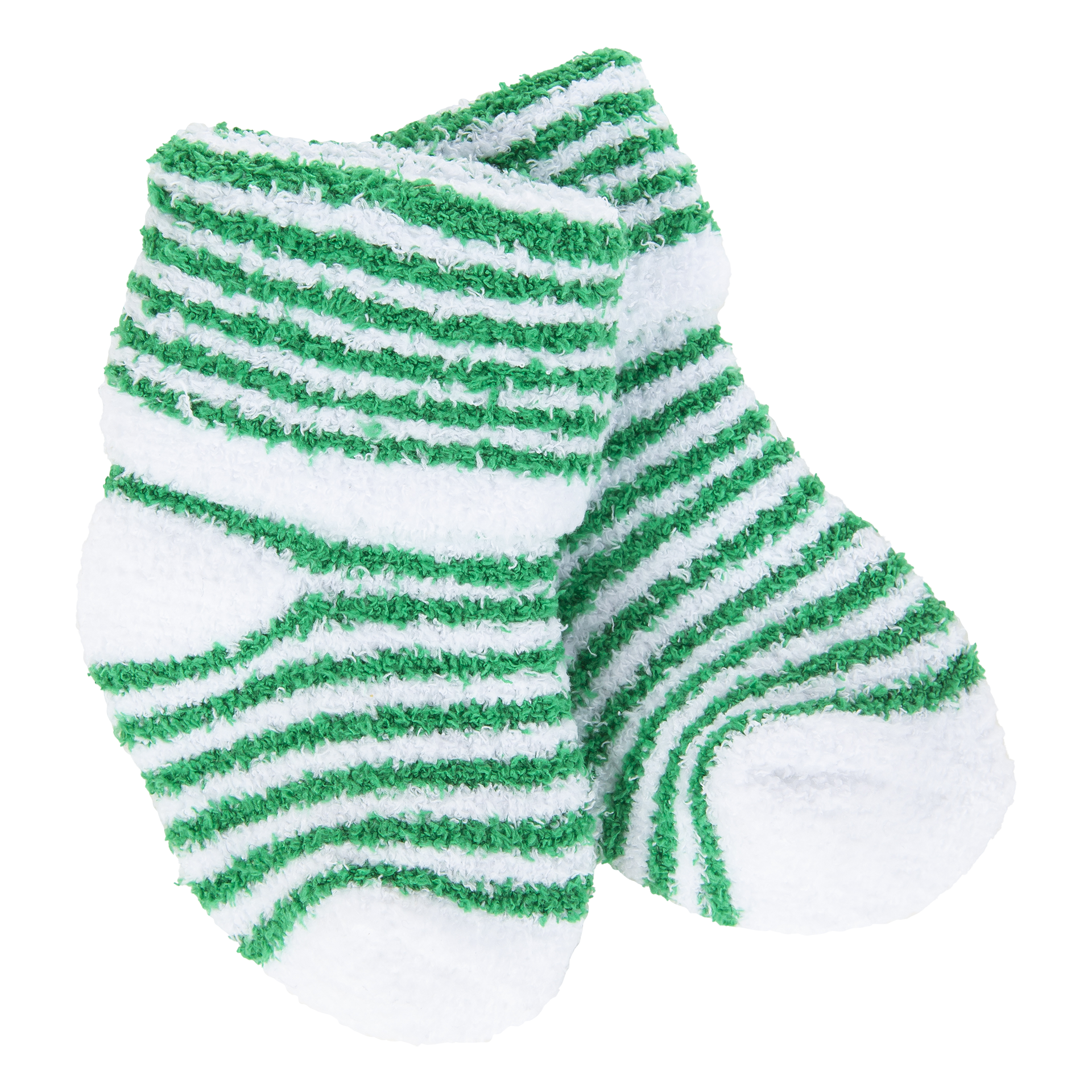 Holiday Cozy Cuff Infant Crew Green Stripe