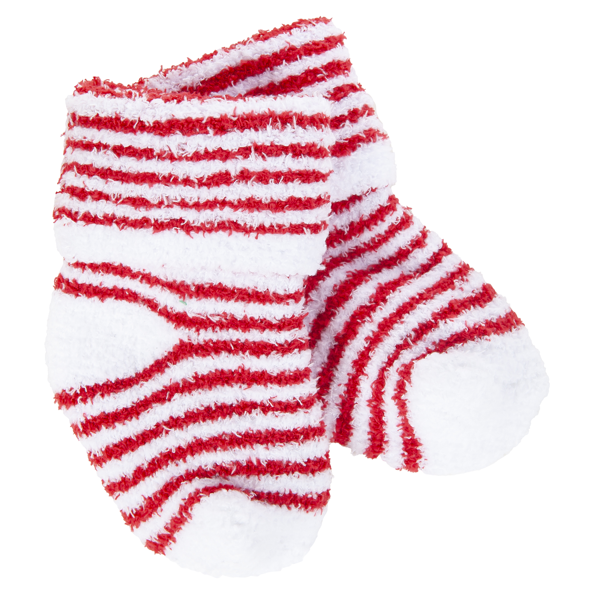 Holiday Cozy Cuff Infant Crew Red Stripe