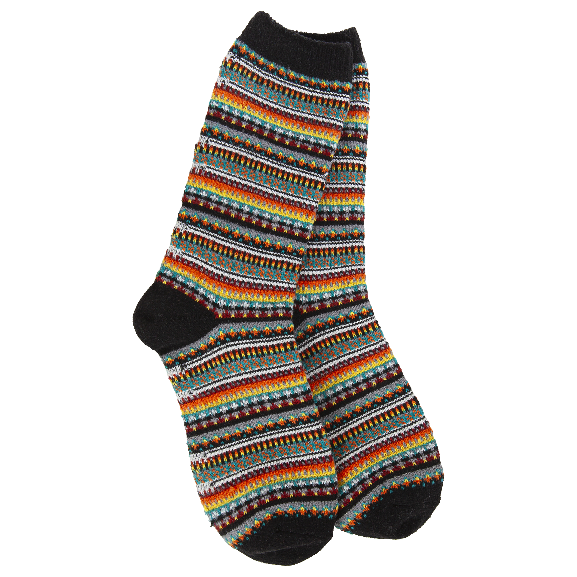 Weekend Boho Crew Black Stripe