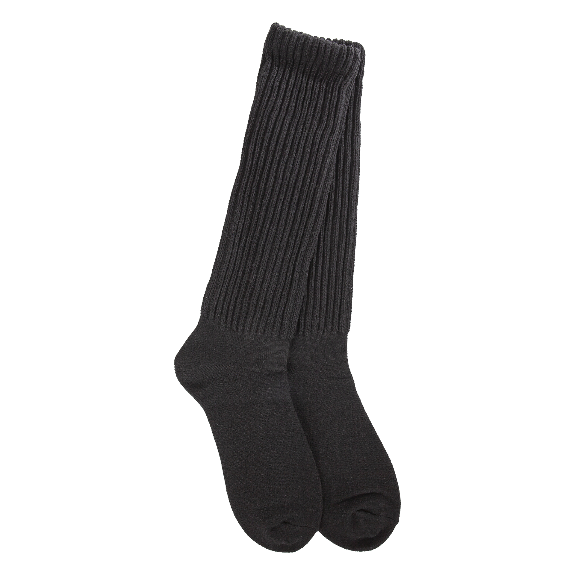 Weekend Slouch Crew Black