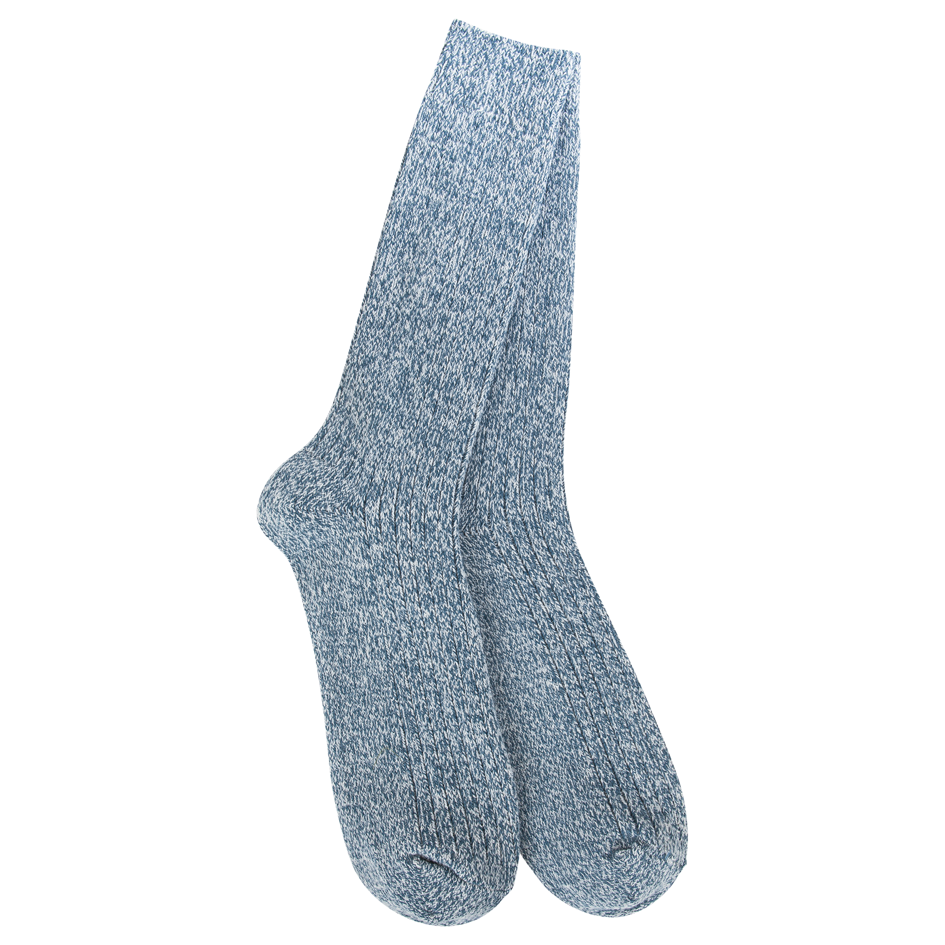 Cotton Ragg Light Weight Crew Indigo