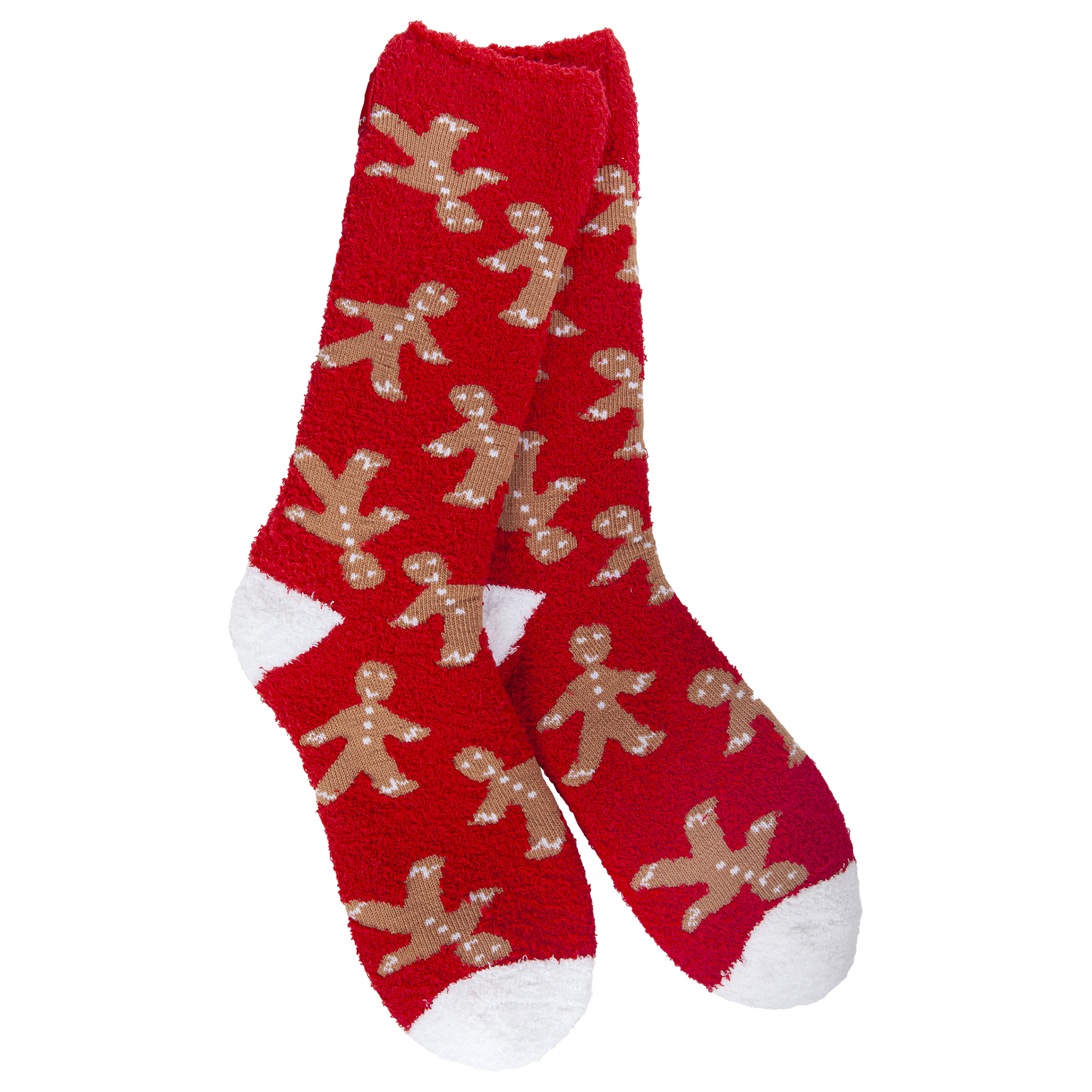 Holiday Cozy Crew Gingerbread Man Red