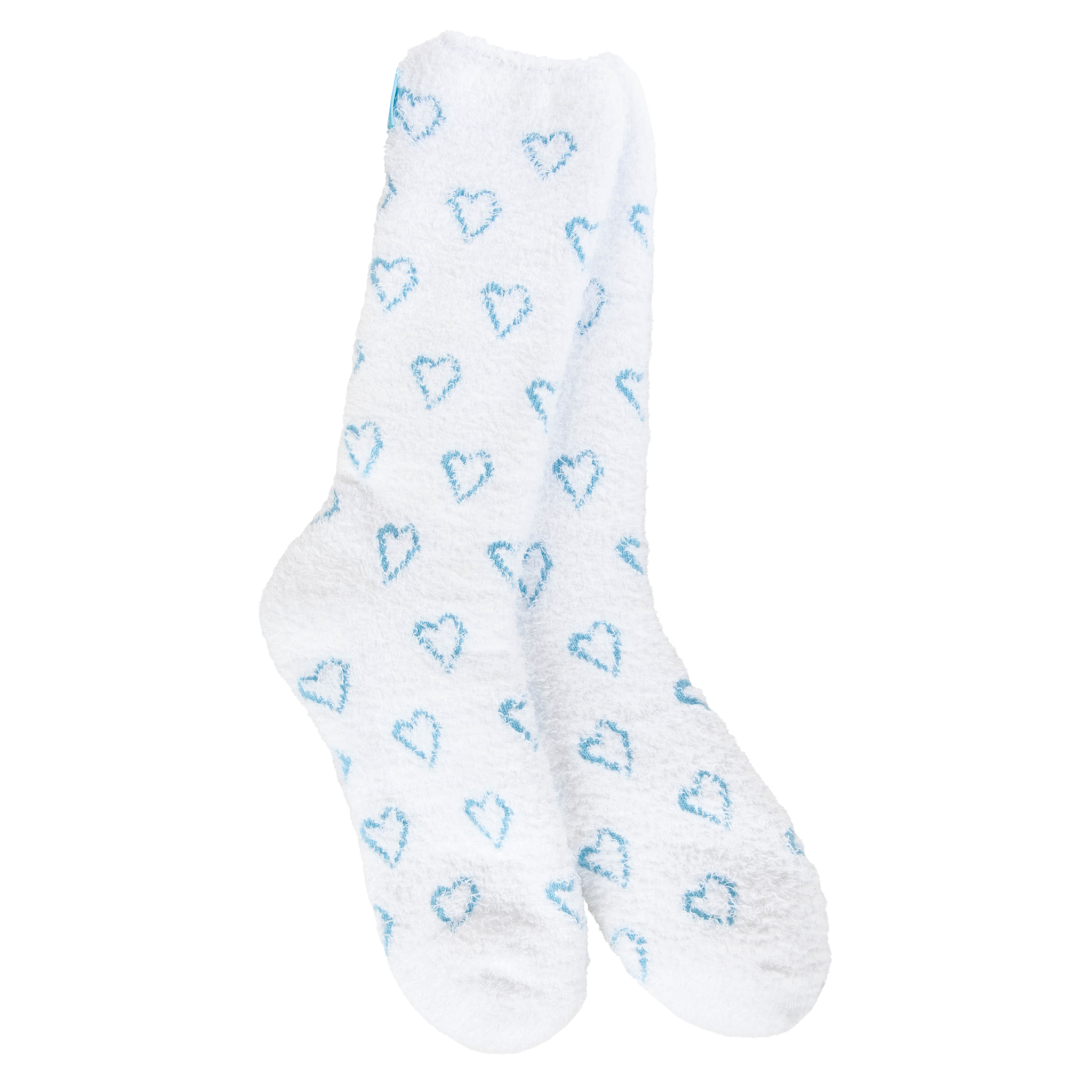 Valentine Cozy Crew Blue Heart