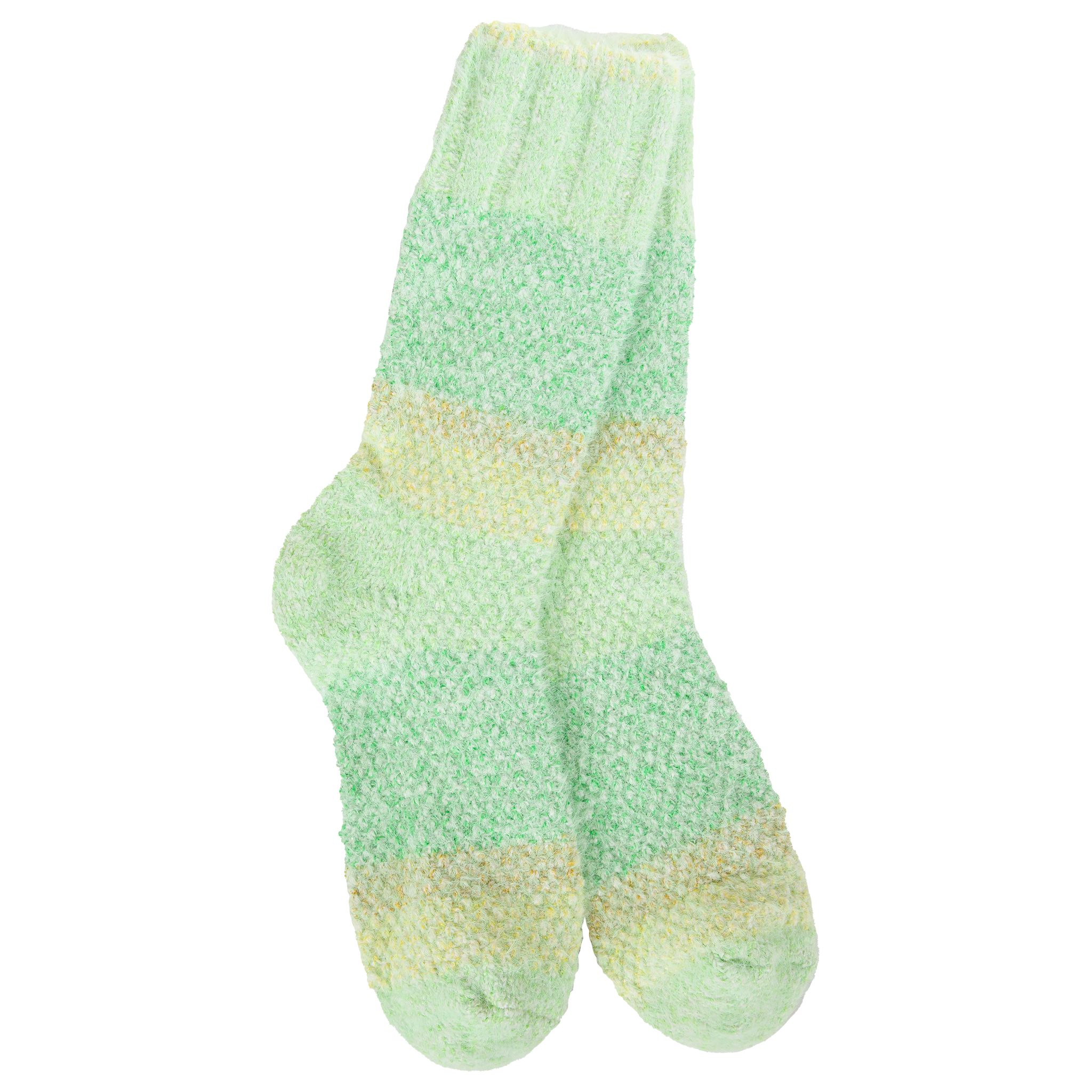Ombre Feather Crew Lemon Lime