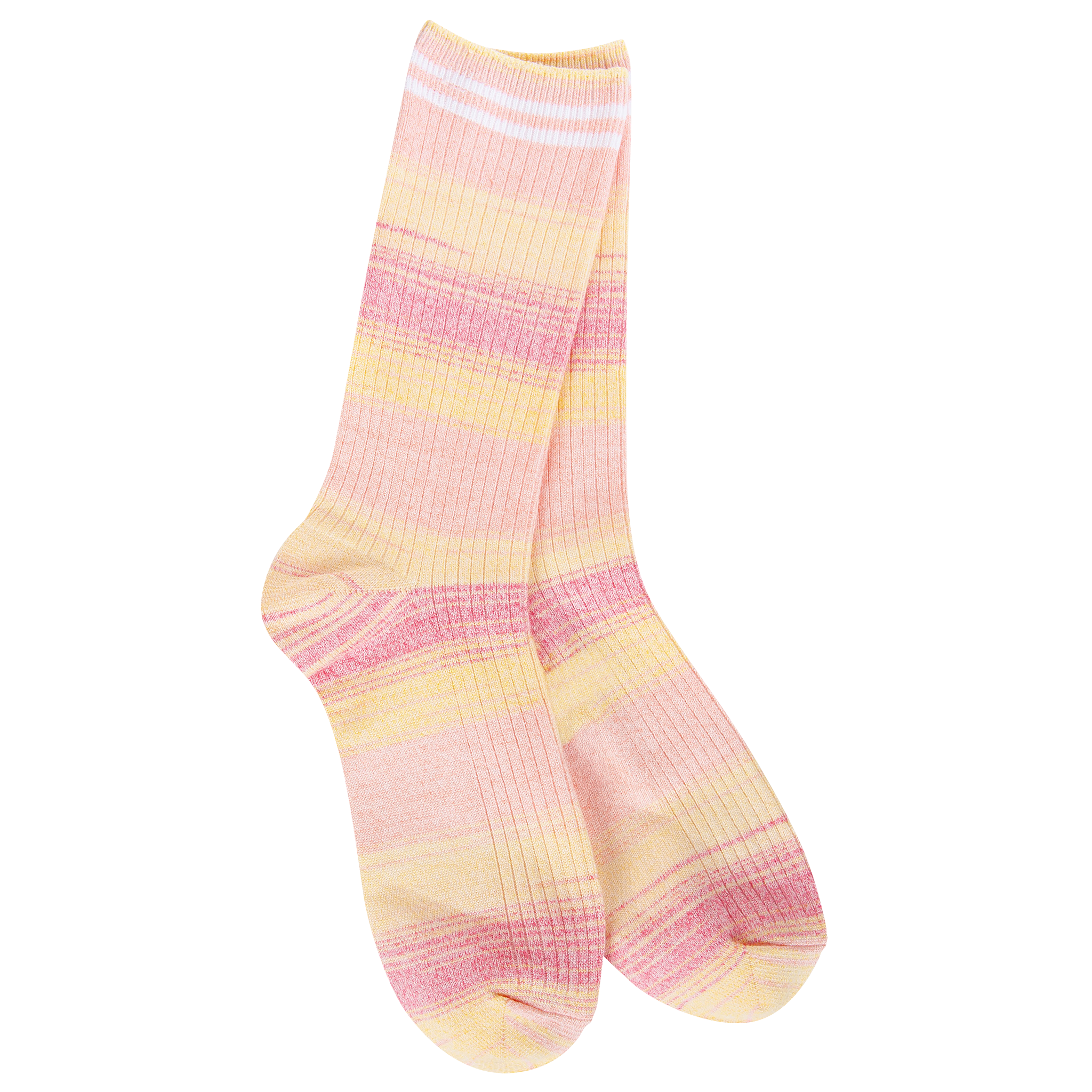 Ombre Rugby Light Crew Pink Lemonade