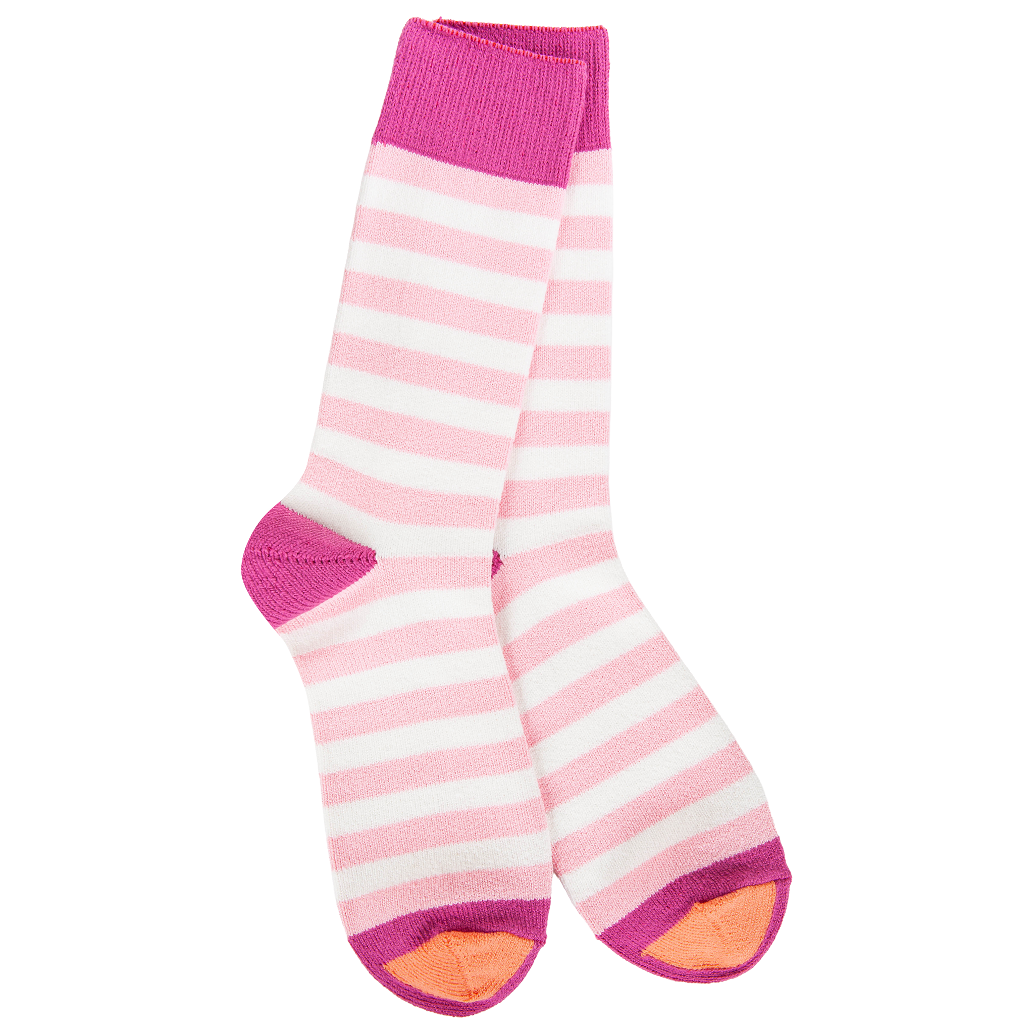 Weekend True Stripe Crew Wild Strawberry