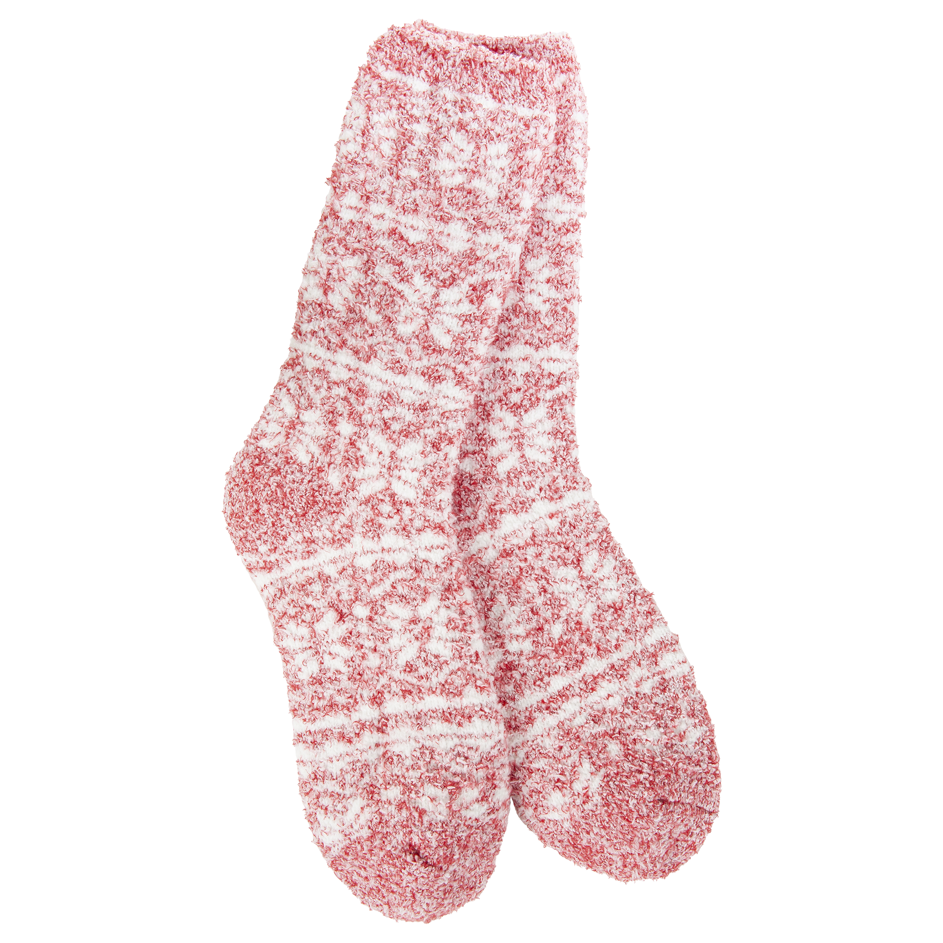 Winter Crew Fair Isle Red